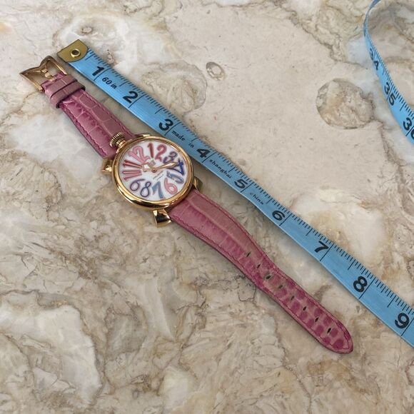 GaGa Milano 40mm Rose Gold Plated Multi-Colour Wristwatch - Picture 12 of 16